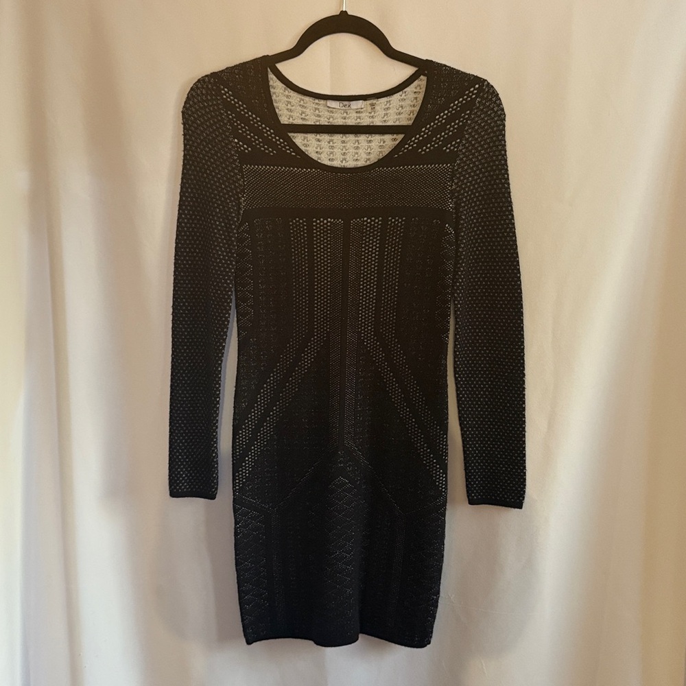 Dex Black Detail Dress